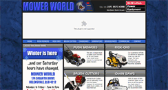 Desktop Screenshot of mowerworldqld.com.au